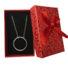 Circle of Karma Pendant 925 Sterling Silver Handmade Necklace