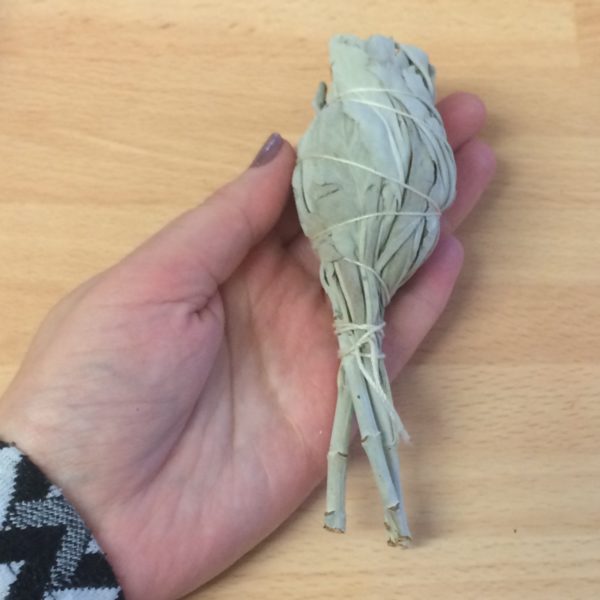 Sage smudging stick for cleansing the home, body and spirit