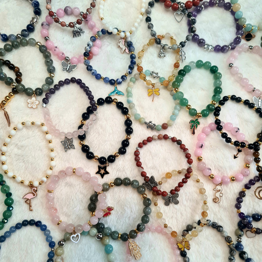 photo of a variety of Mystery Bracelets