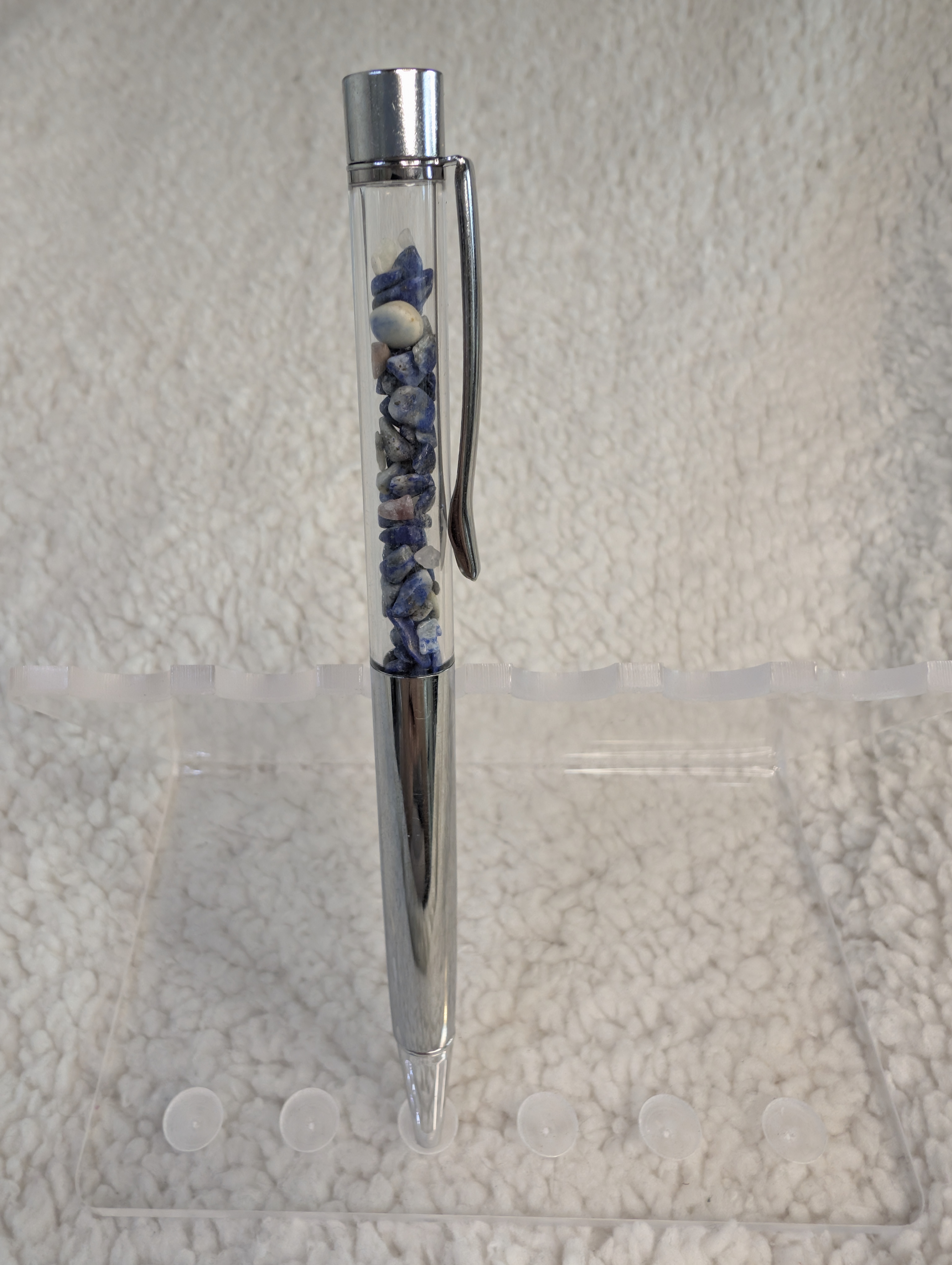 Sodalite Crystal Pen